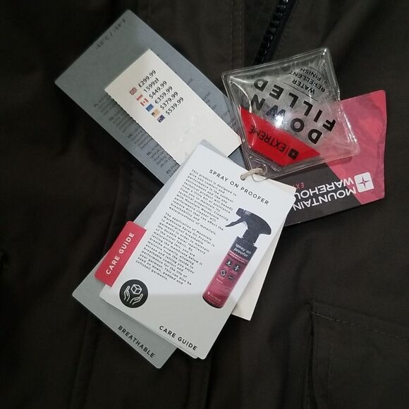 Mountain Warehouse Womens Down Waterproof Jacket Brand new with tags sz 12 - Picture 3 of 8